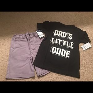 NWT Toddler Boy Short Set
